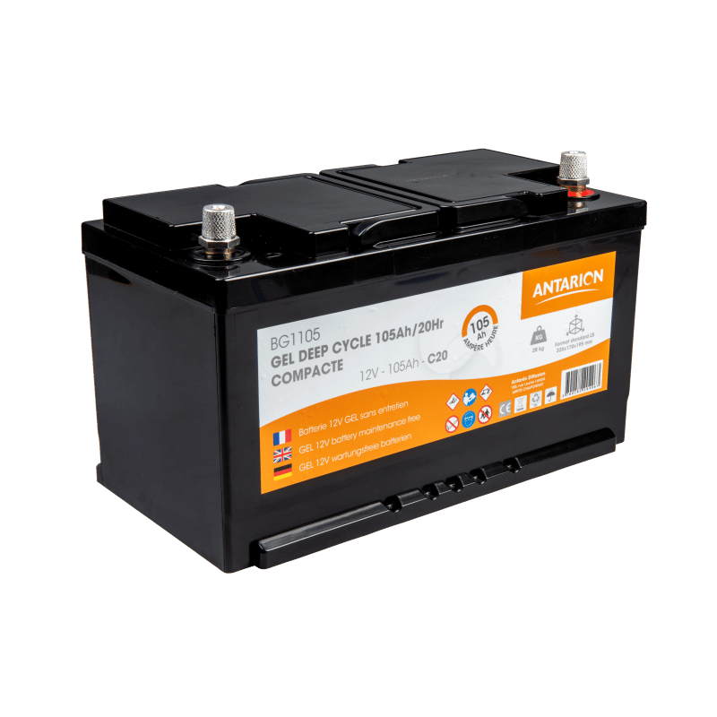 Batterie Gel Antarion 105Ah Horizon CampingCars
