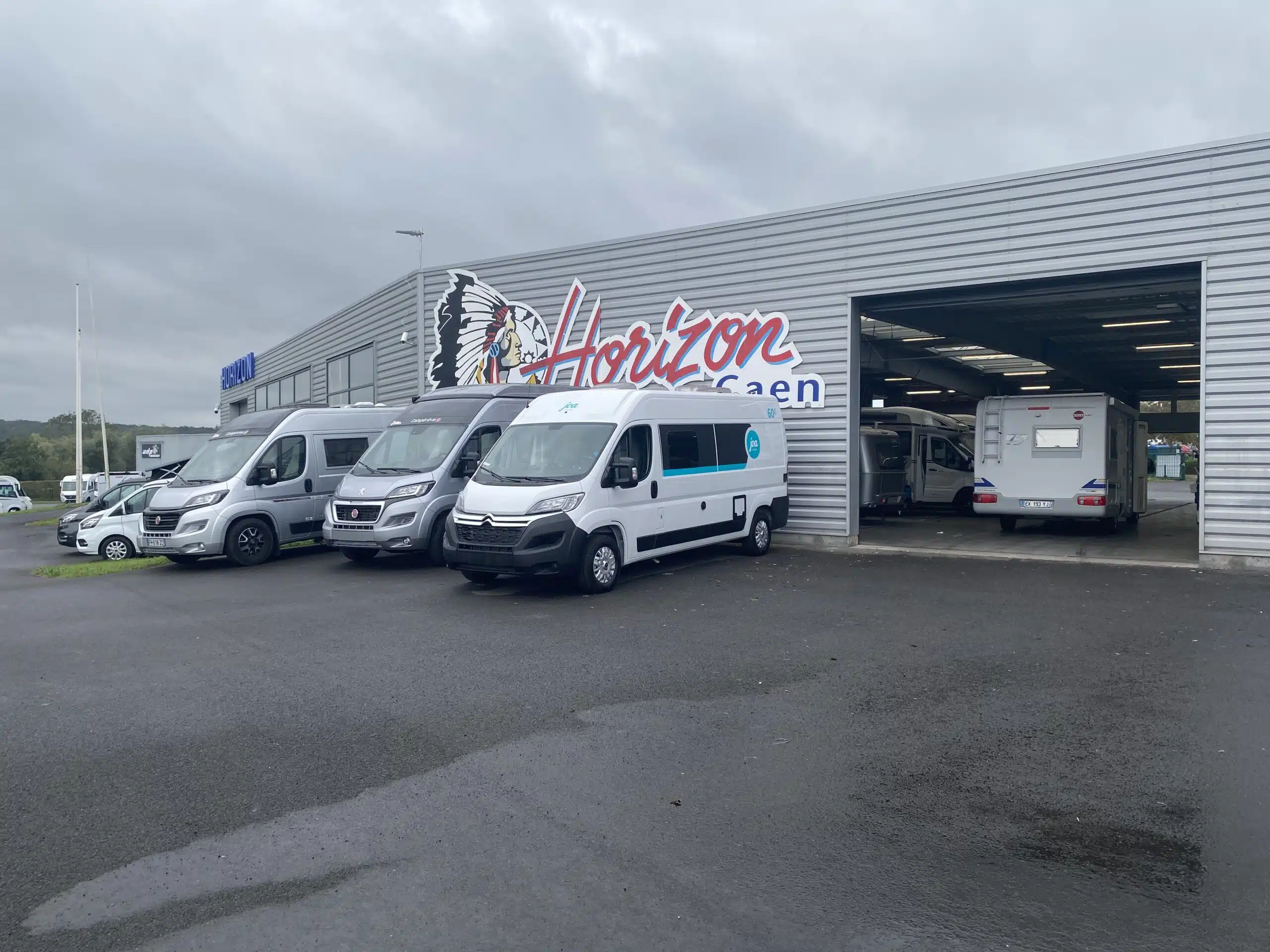 14 Horizon Caen a Verson Camping cars Fourgons Vans